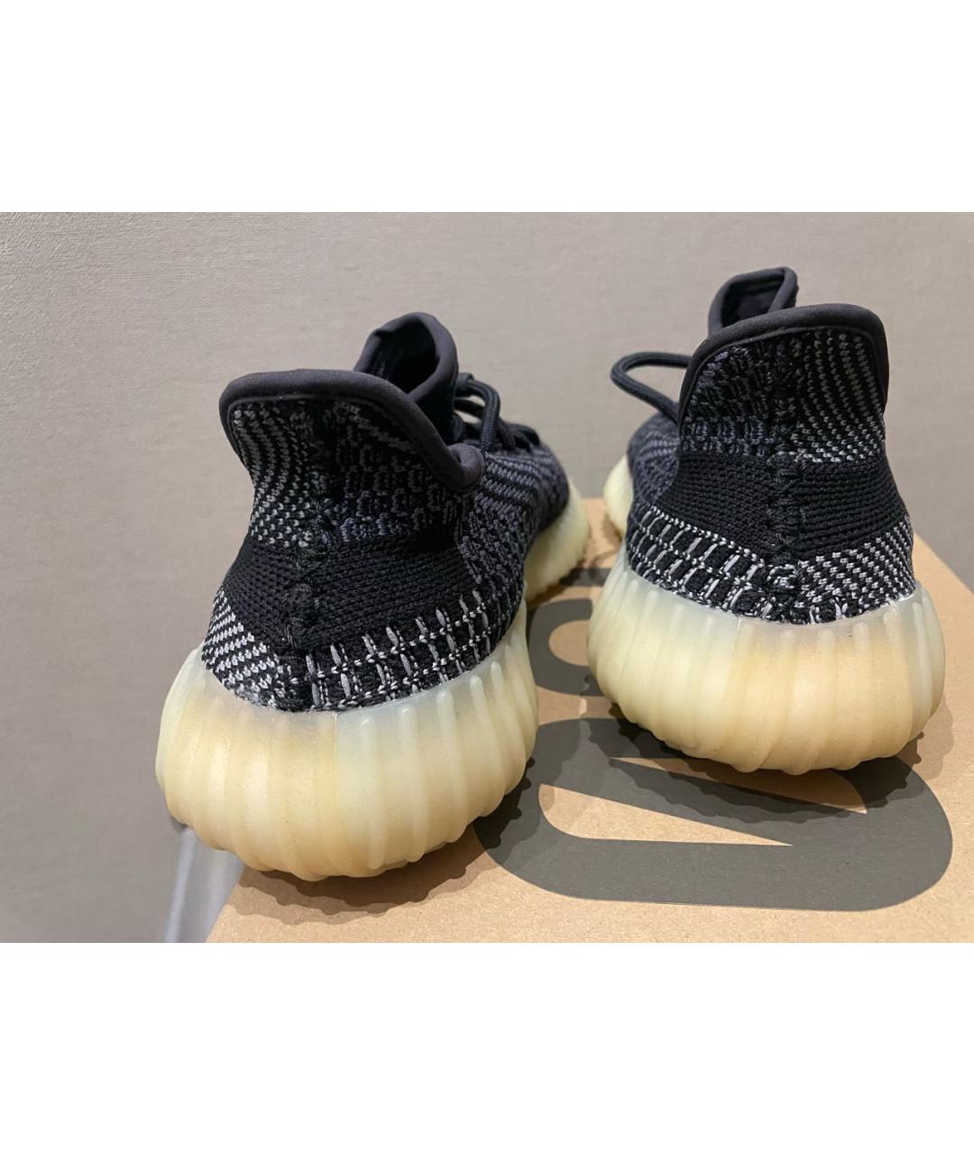 ADIDAS YEEZY Серые текстильные кроссовки, фото 4