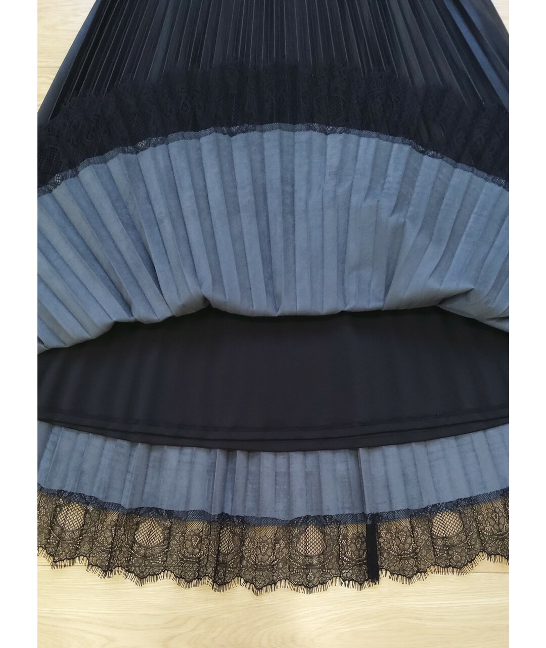TWIN-SET Черная юбка миди, фото 8