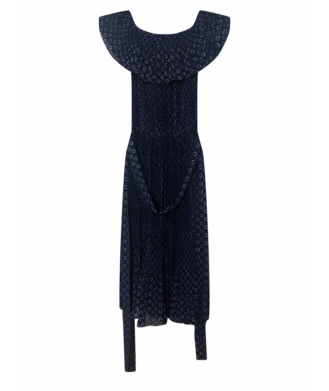 MICHAEL KORS Синее полиэстеровое повседневное платье, фото 1