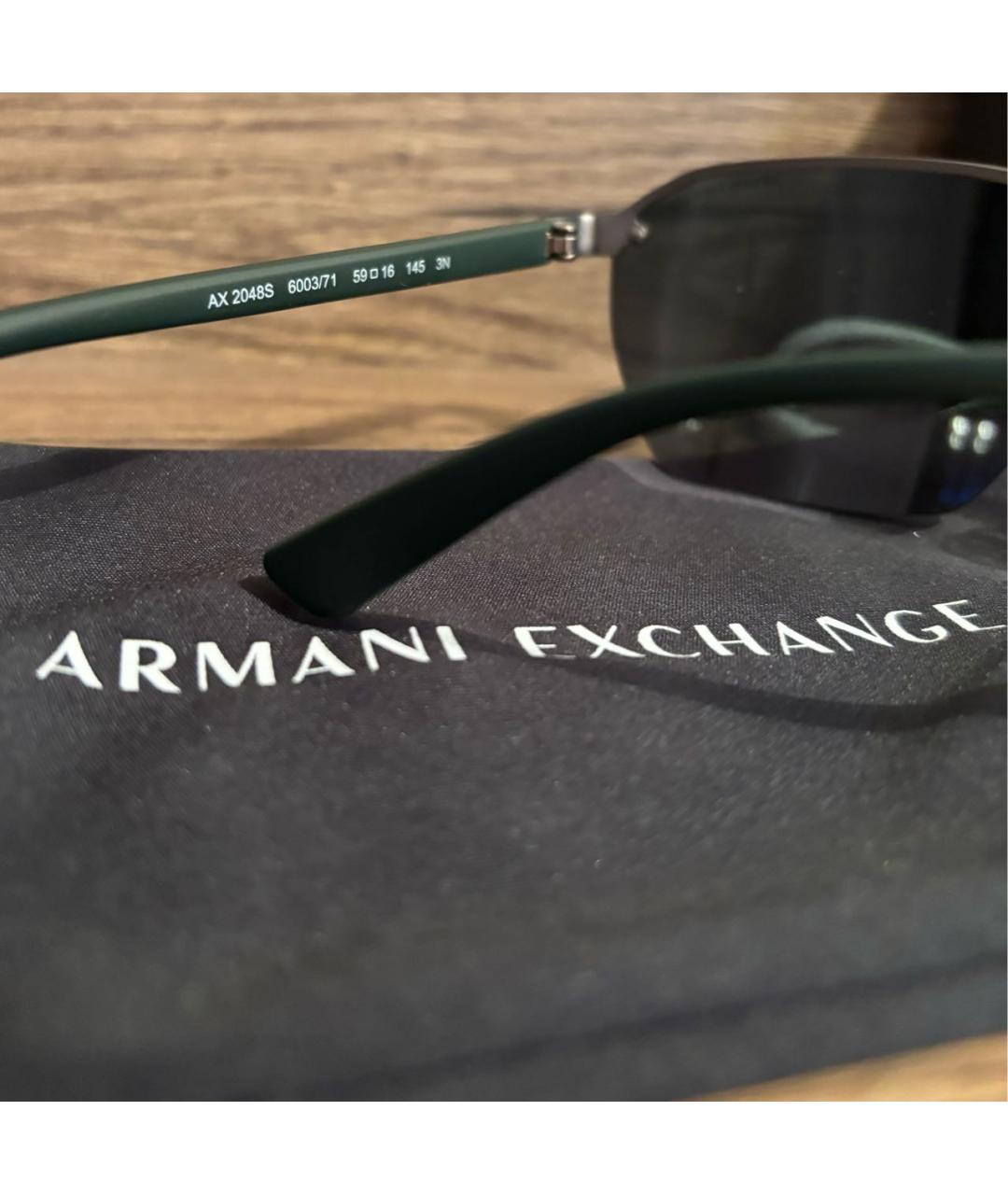 ARMANI EXCHANGE Зеленые солнцезащитные очки, фото 3