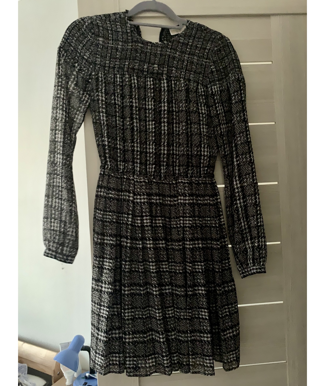 MICHAEL KORS Серое полиэстеровое повседневное платье, фото 3