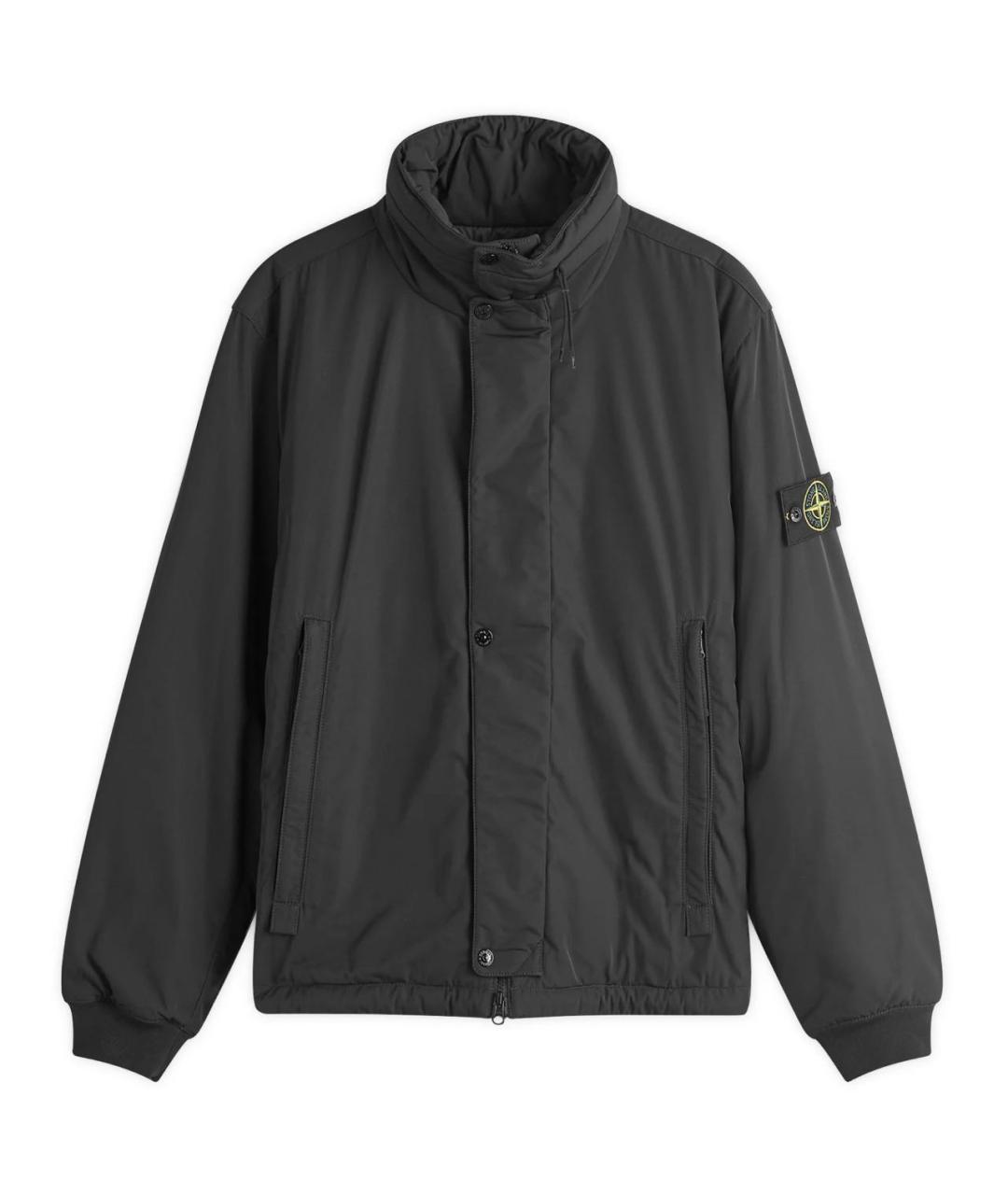 STONE ISLAND Черная куртка, фото 1