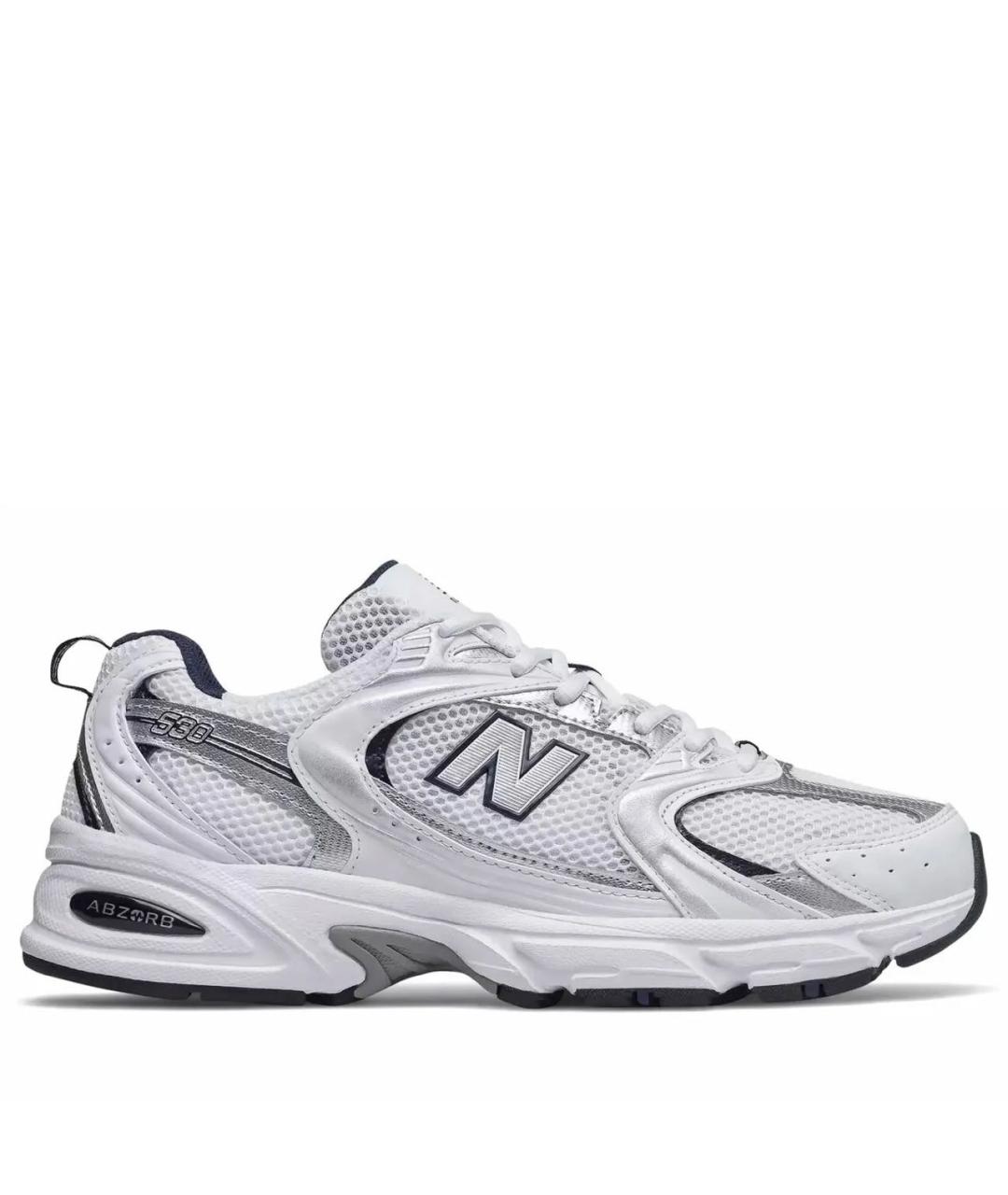 NEW BALANCE Белые кроссовки, фото 5