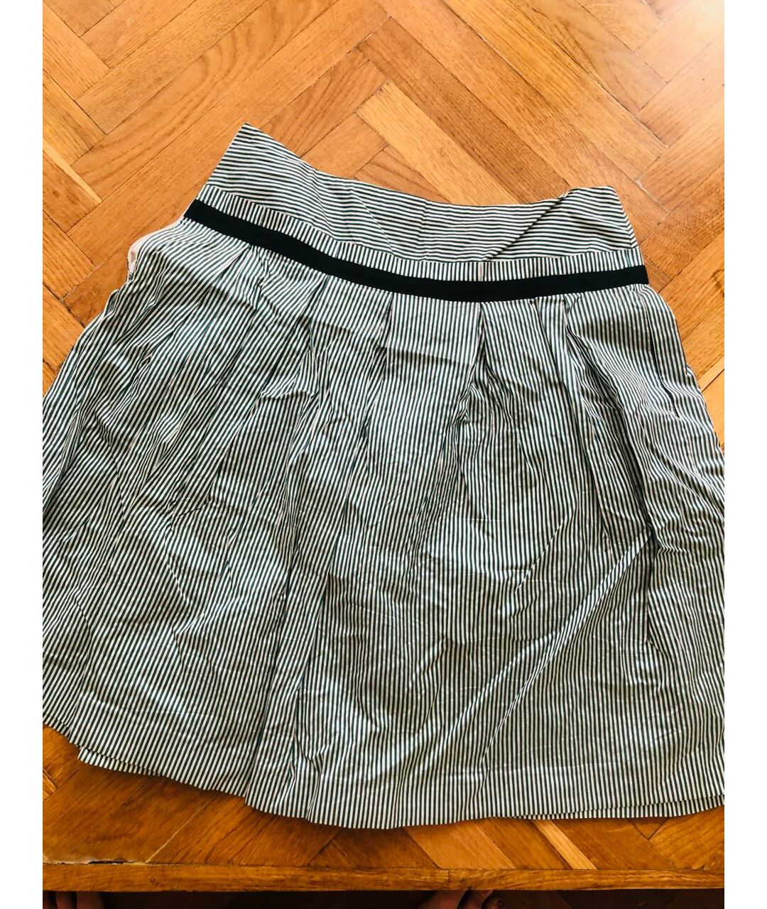 ANTONIO MARRAS Зеленая хлопковая юбка мини, фото 2