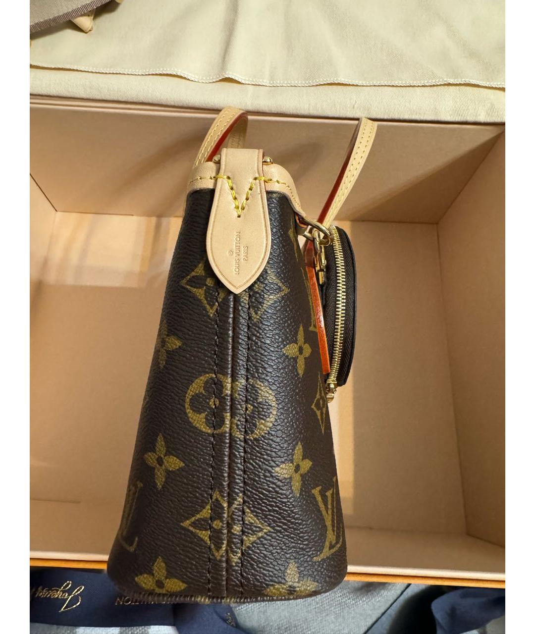 LOUIS VUITTON Коричневая сумка через плечо, фото 7