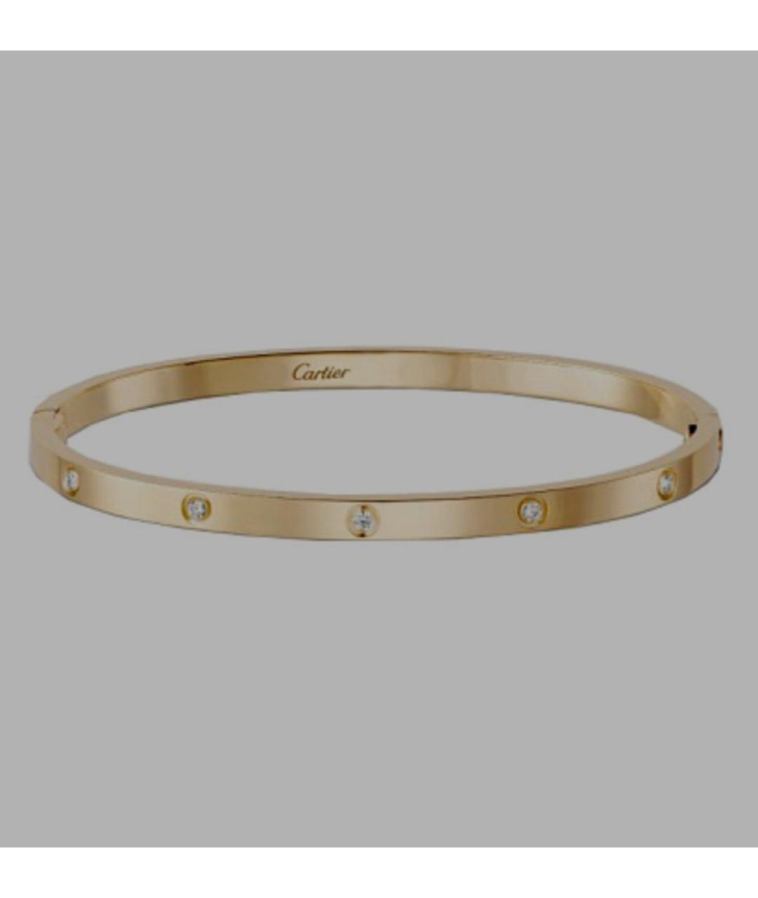 CARTIER Золотой браслет из желтого золота, фото 2