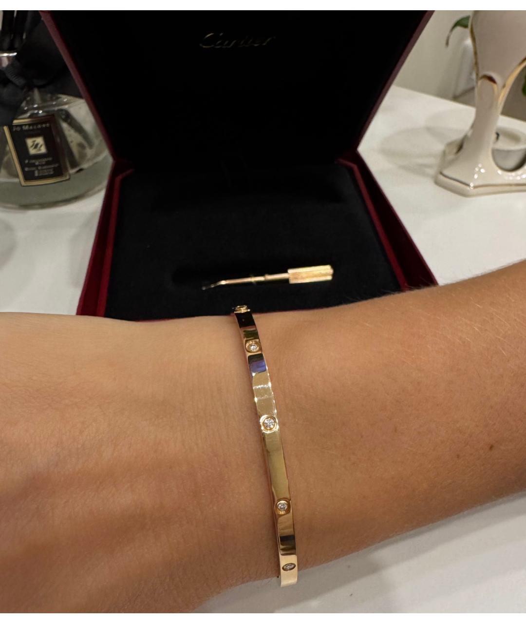 CARTIER Золотой браслет из желтого золота, фото 3