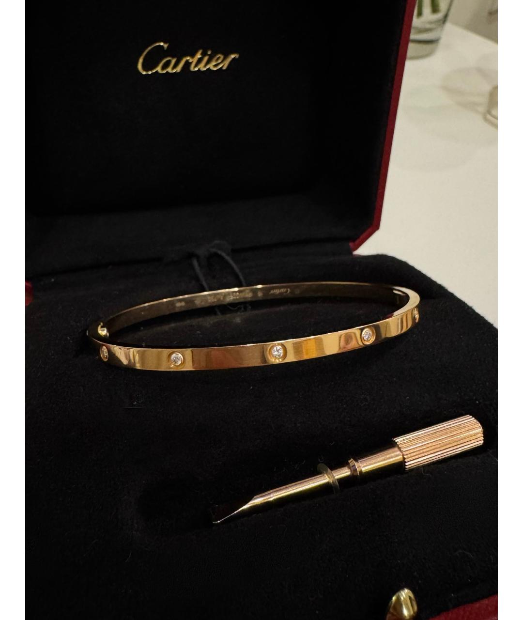 CARTIER Золотой браслет из желтого золота, фото 4