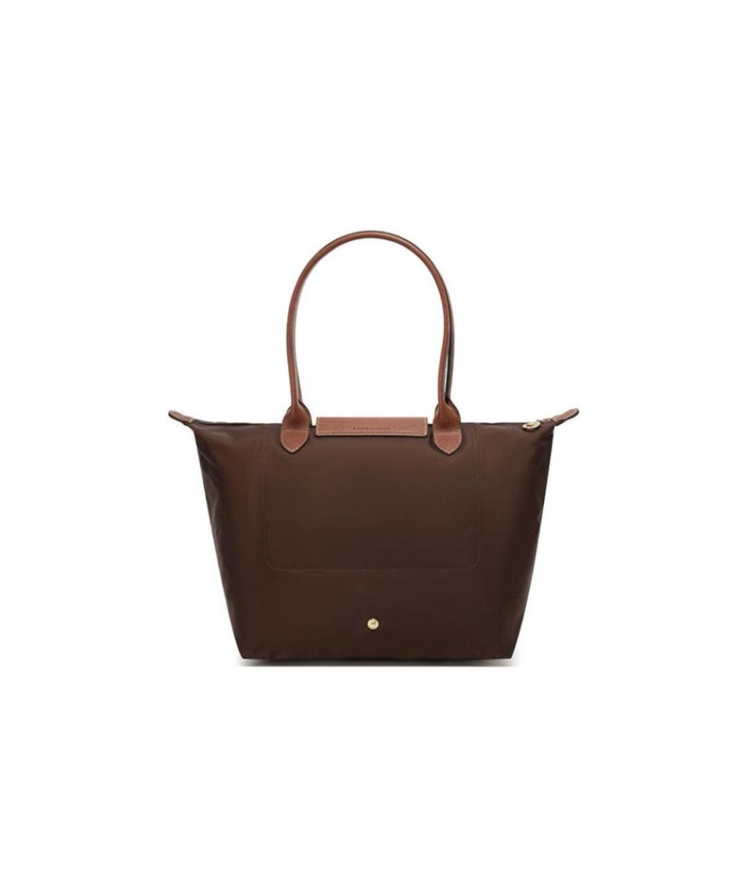 LONGCHAMP Коричневая сумка тоут, фото 3