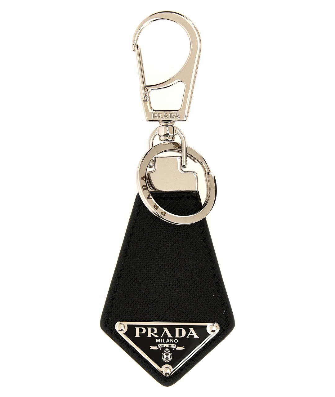 PRADA Черный брелок, фото 1