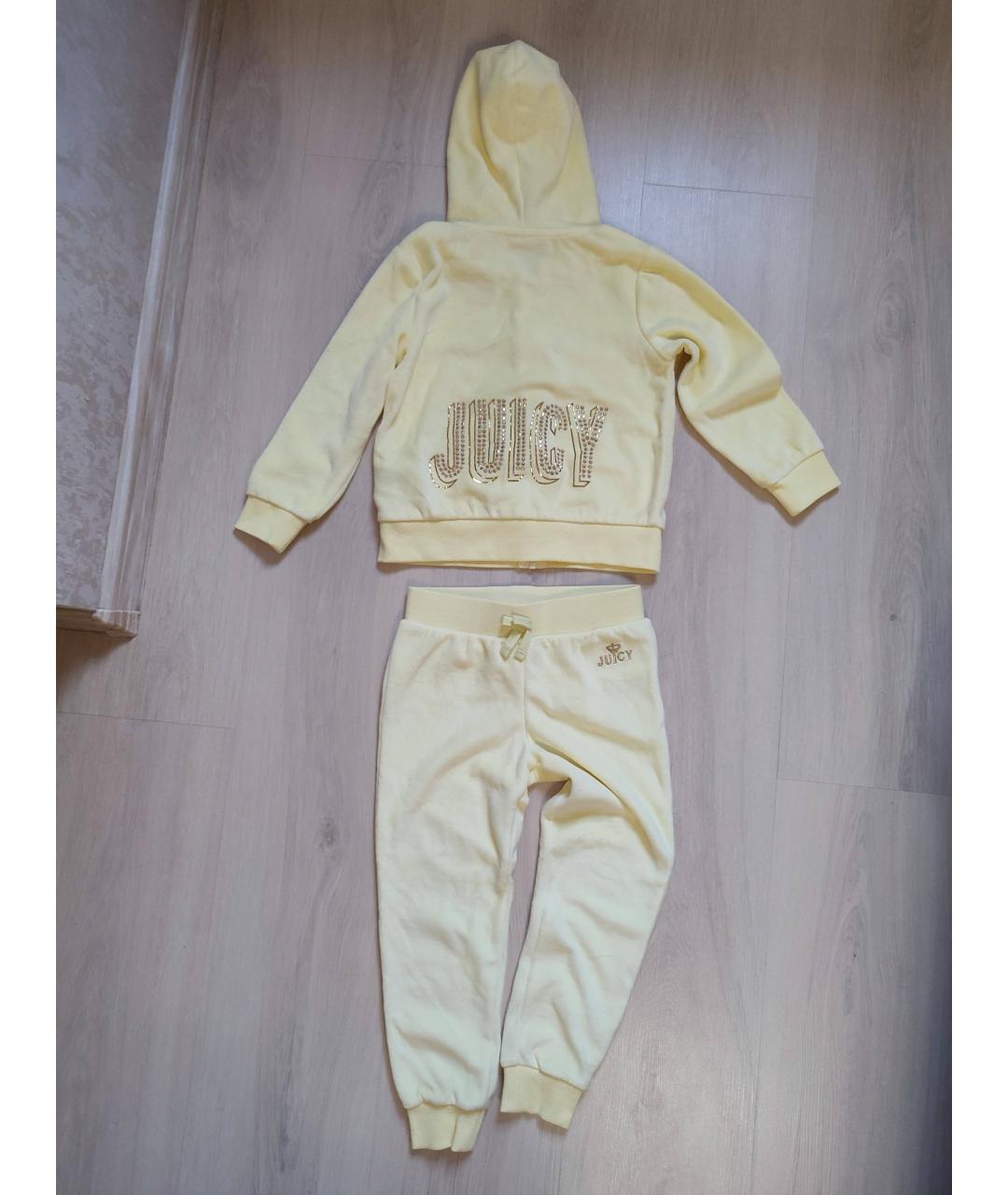 JUICY COUTURE KIDS Желтый комплект, фото 2