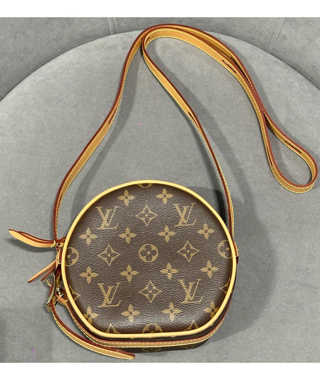 LOUIS VUITTON Коричневая сумка через плечо, фото 7