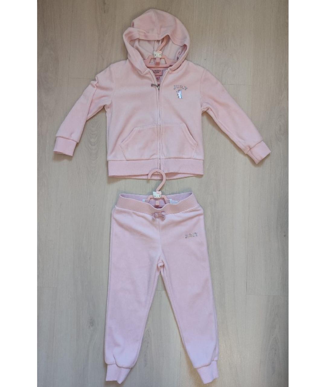 JUICY COUTURE KIDS Розовый комплект, фото 5