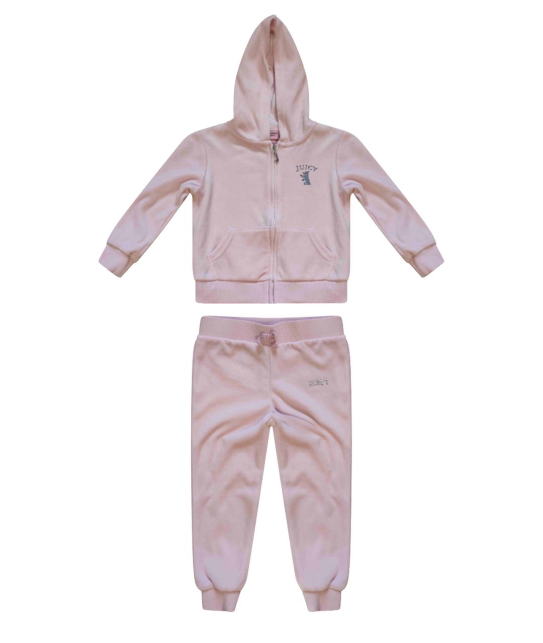 JUICY COUTURE KIDS Розовый комплект, фото 1