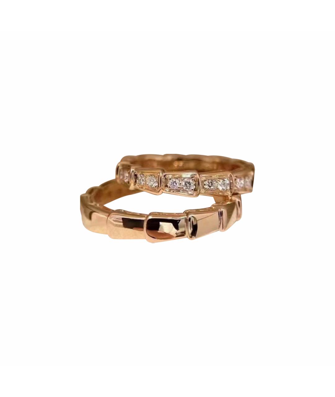 BVLGARI Золотое кольцо из розового золота, фото 1