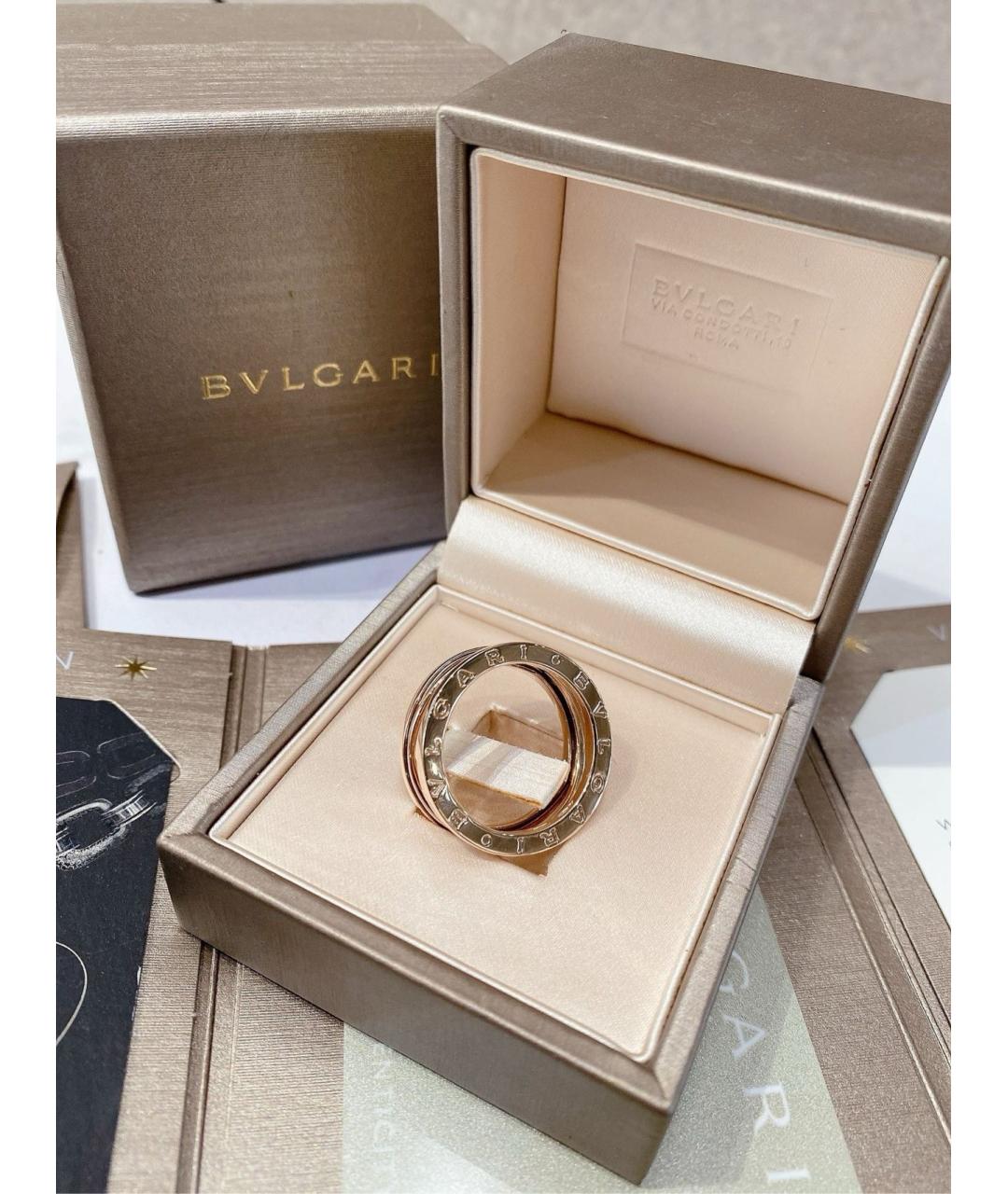 BVLGARI Золотое кольцо из розового золота, фото 5