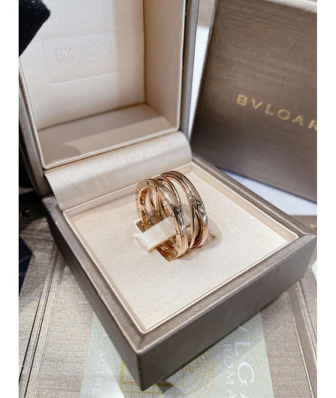 BVLGARI Золотое кольцо из розового золота, фото 3