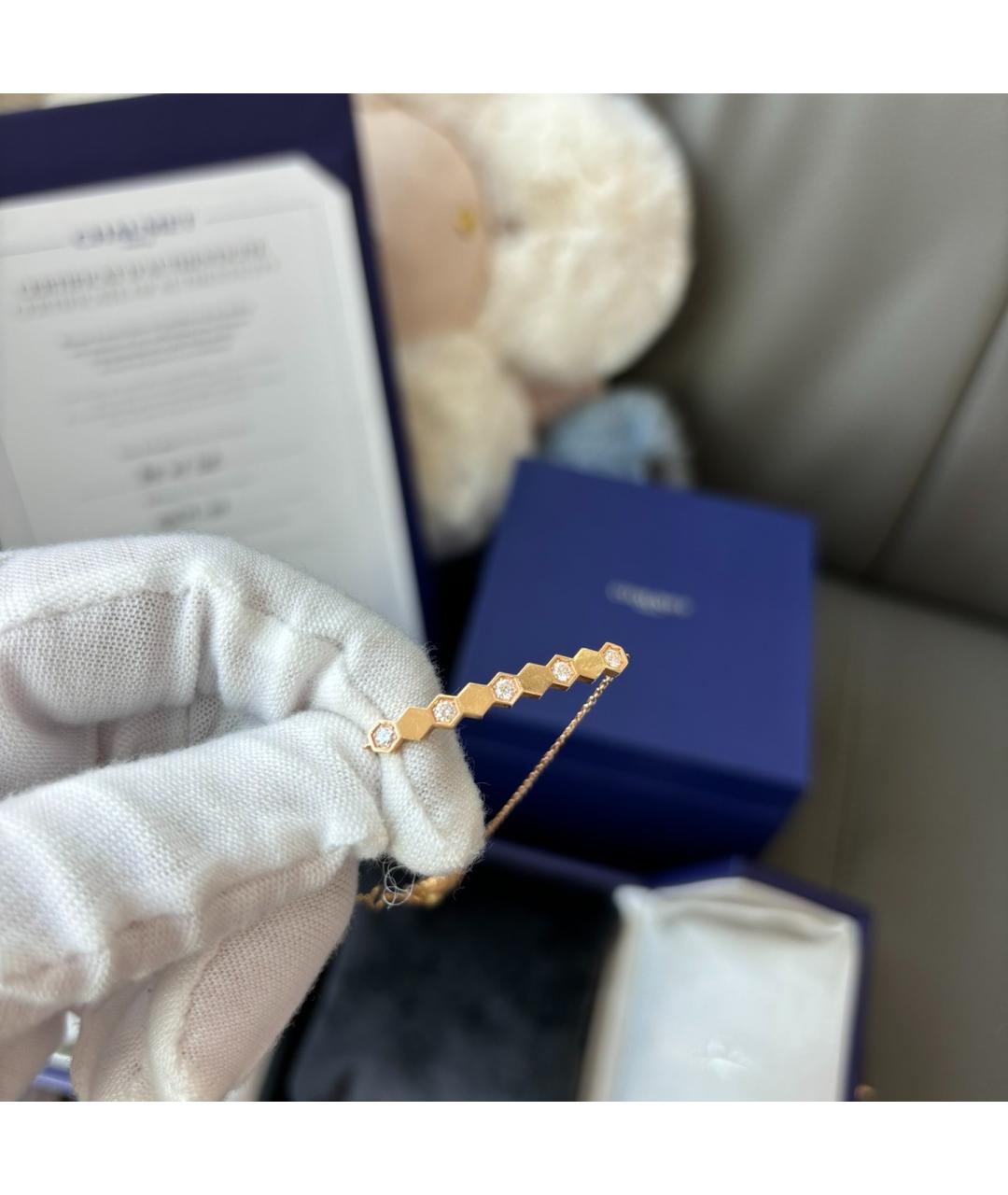 CHAUMET Розовый браслет из розового золота, фото 4