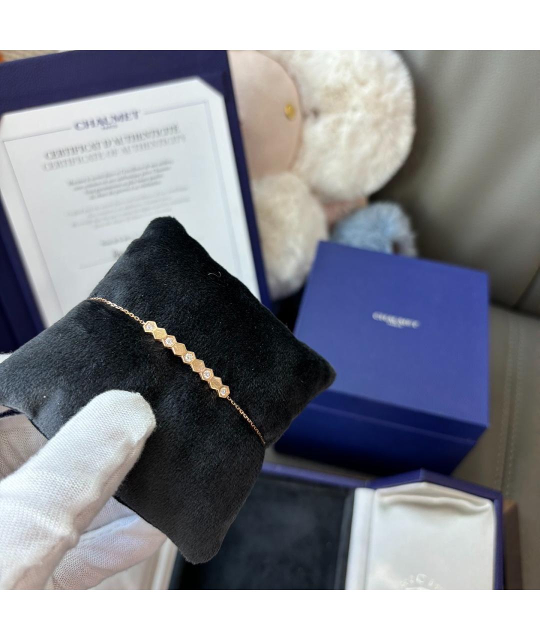 CHAUMET Розовый браслет из розового золота, фото 2