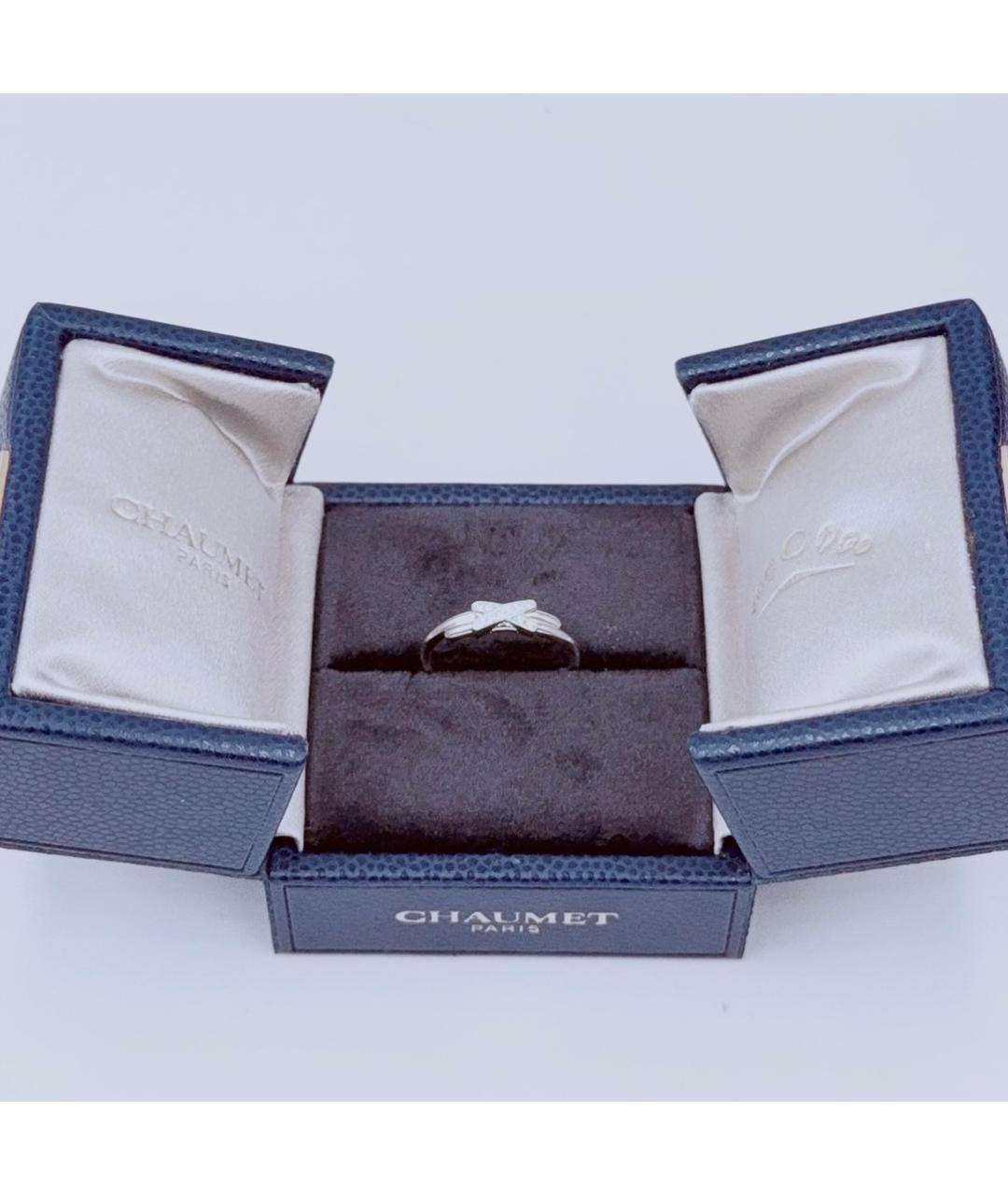 CHAUMET Серебряное кольцо из белого золота, фото 2