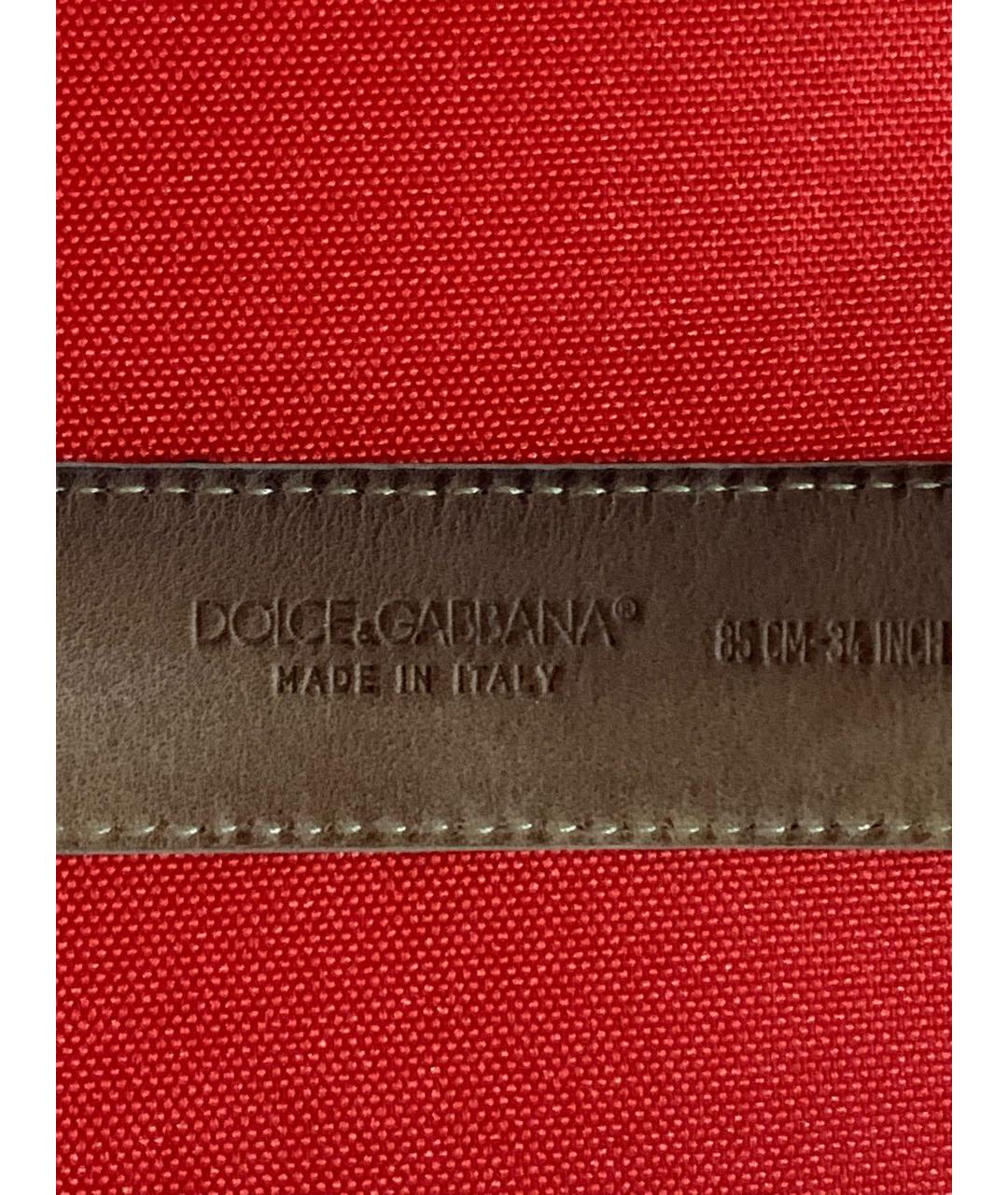 DOLCE&GABBANA Мульти ремень из экзотической кожи, фото 5