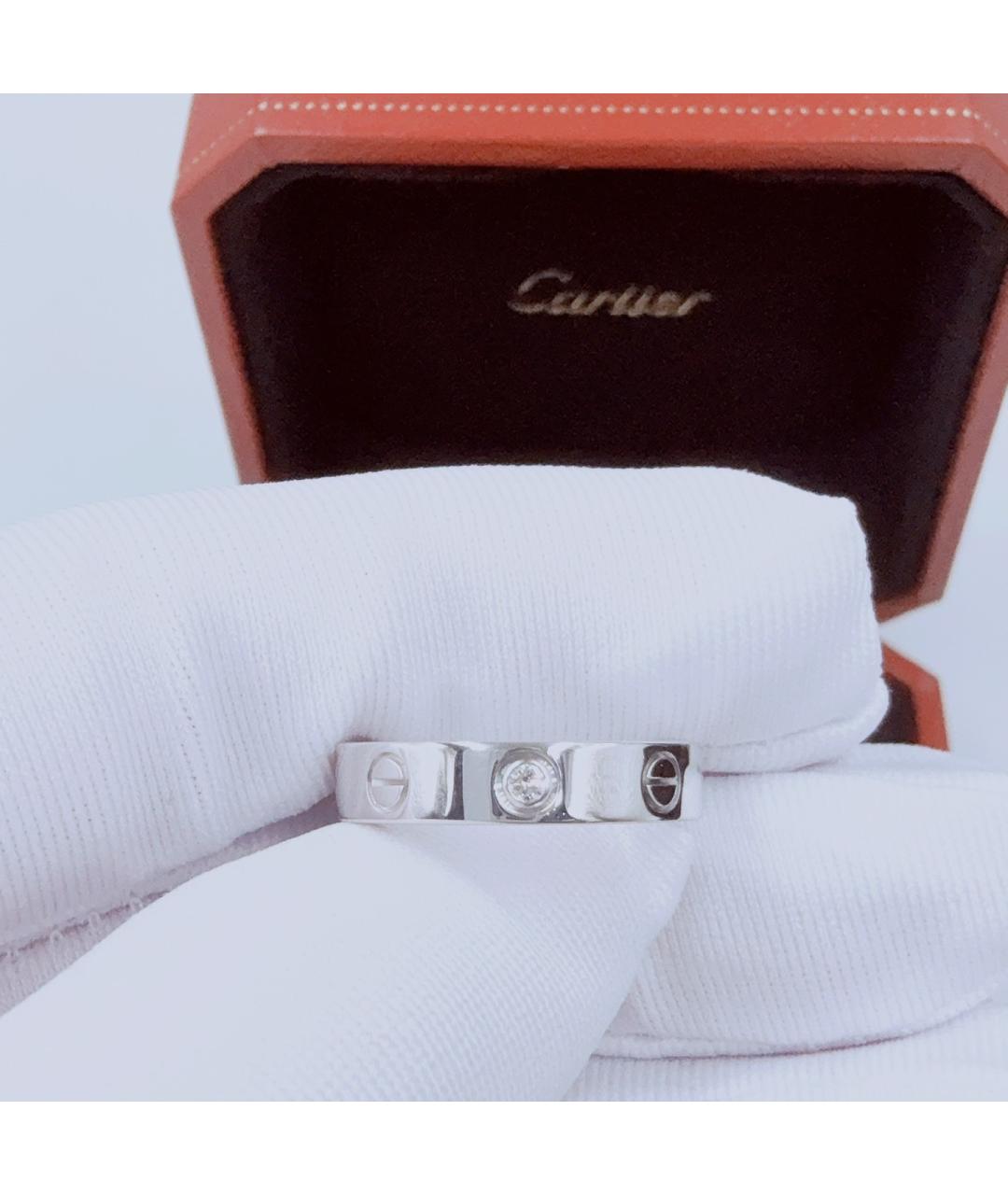 CARTIER Серебряное кольцо из белого золота, фото 2