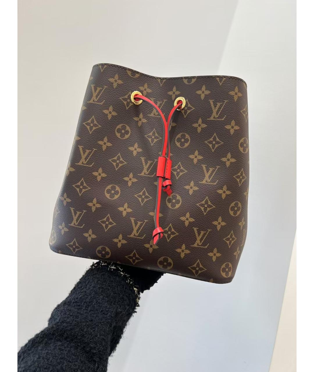 LOUIS VUITTON Коричневая сумка через плечо, фото 2