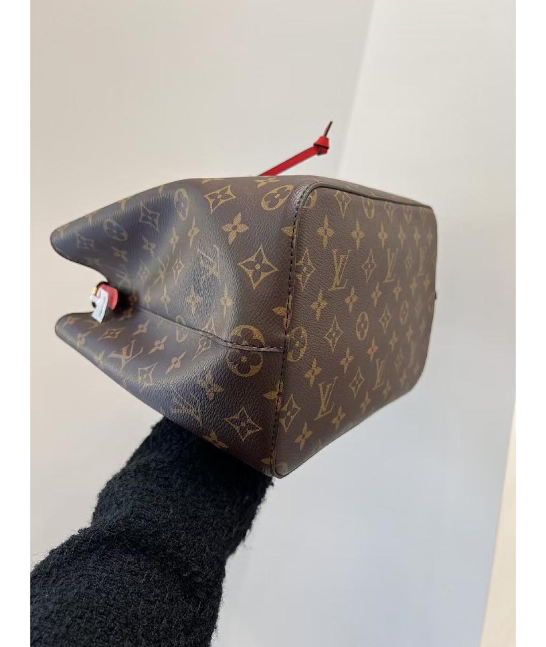 LOUIS VUITTON Коричневая сумка через плечо, фото 4