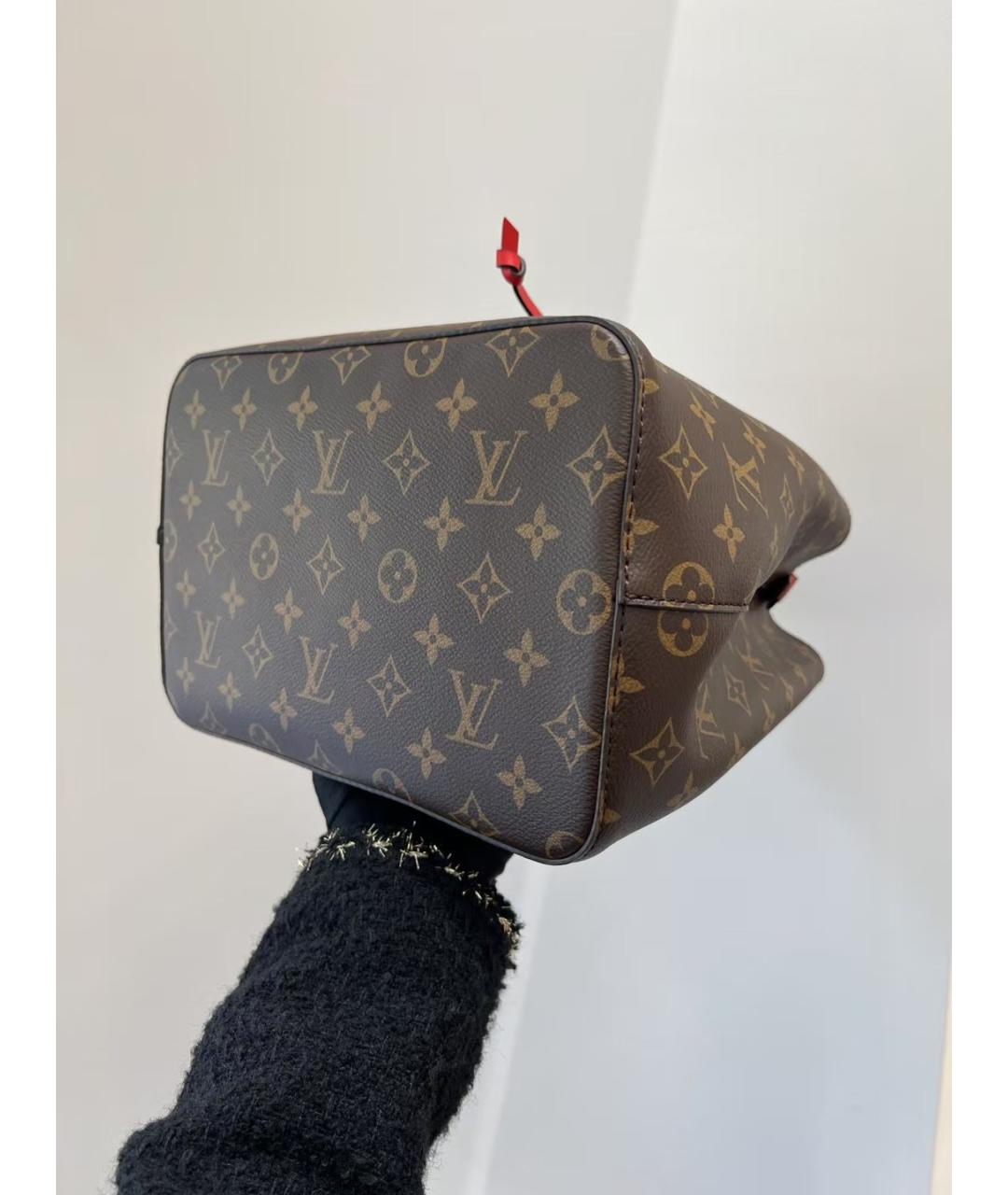 LOUIS VUITTON Коричневая сумка через плечо, фото 5