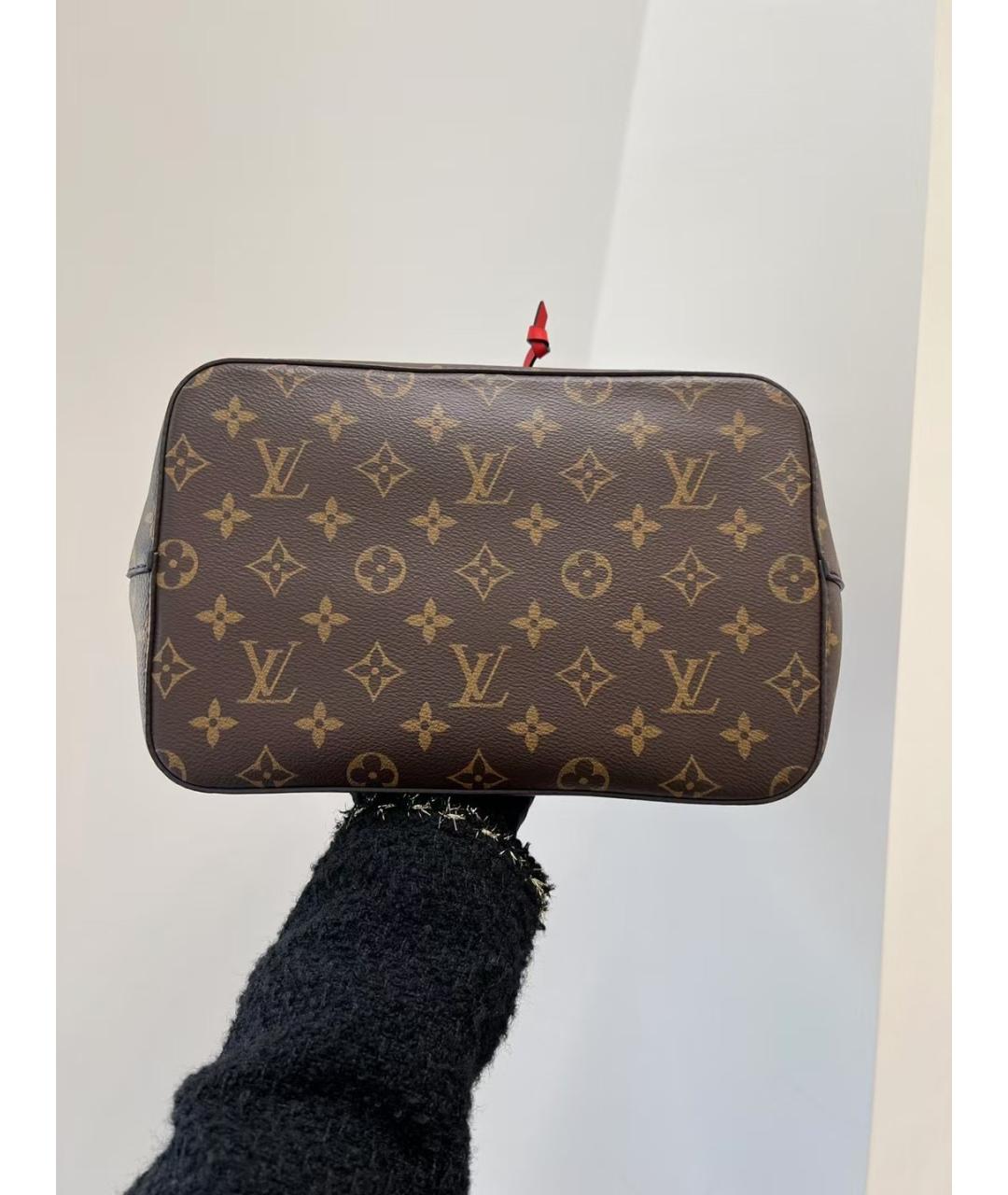 LOUIS VUITTON Коричневая сумка через плечо, фото 6