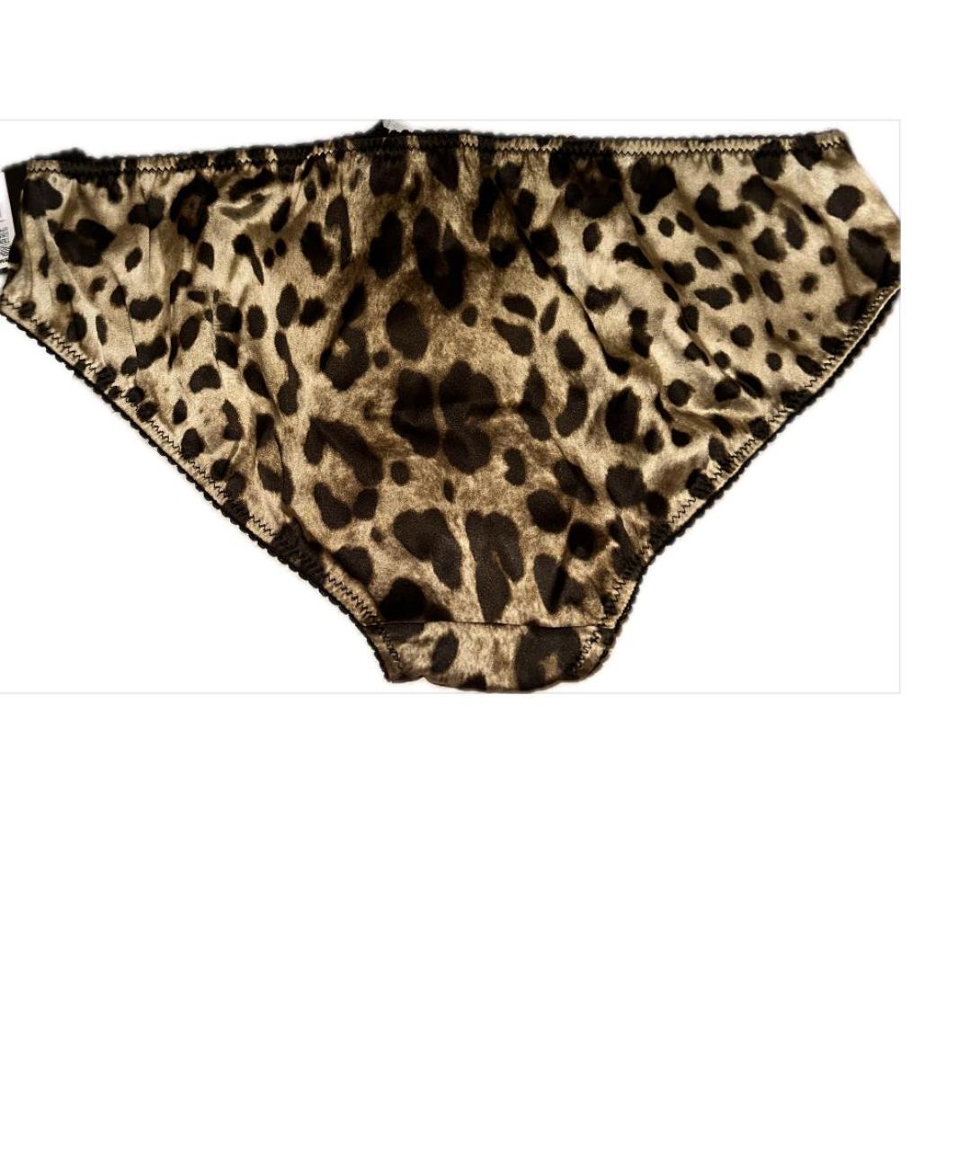 DOLCE&GABBANA Коричневые трусы, фото 2