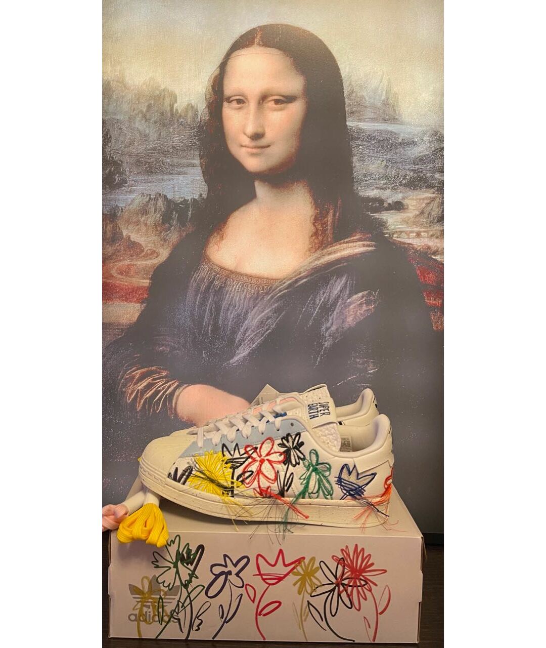 ADIDAS Белые кроссовки, фото 6