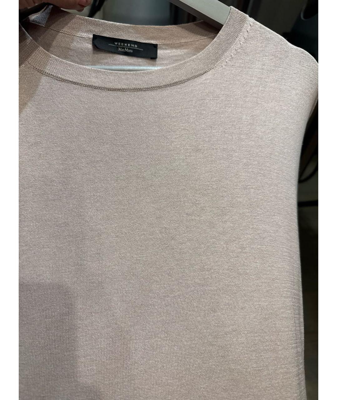 WEEKEND MAX MARA Розовый джемпер / свитер, фото 4