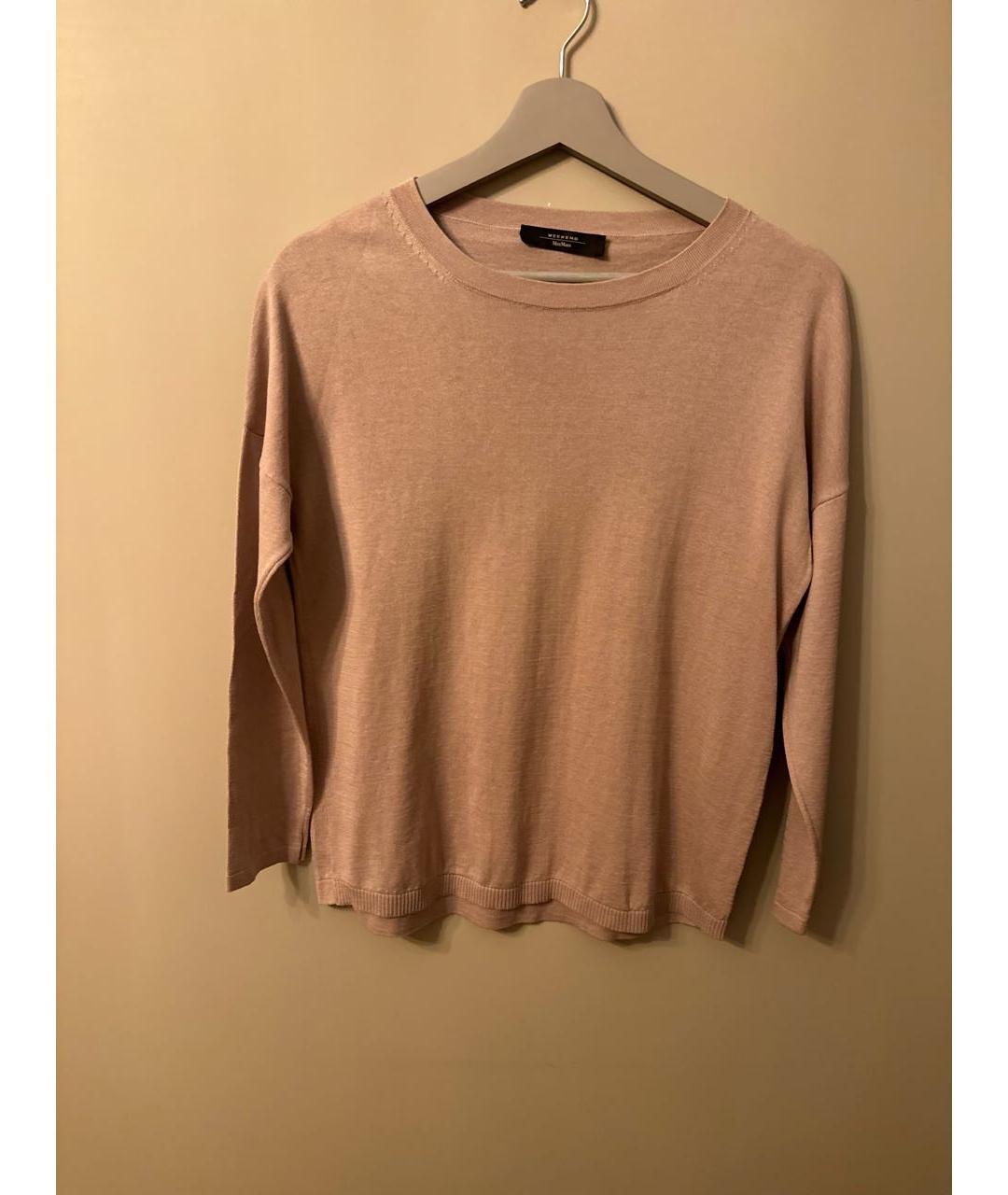 WEEKEND MAX MARA Розовый джемпер / свитер, фото 5