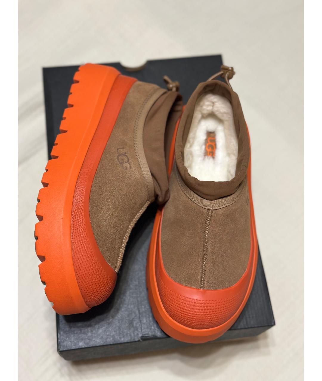 UGG AUSTRALIA Коричневые ботинки, фото 5