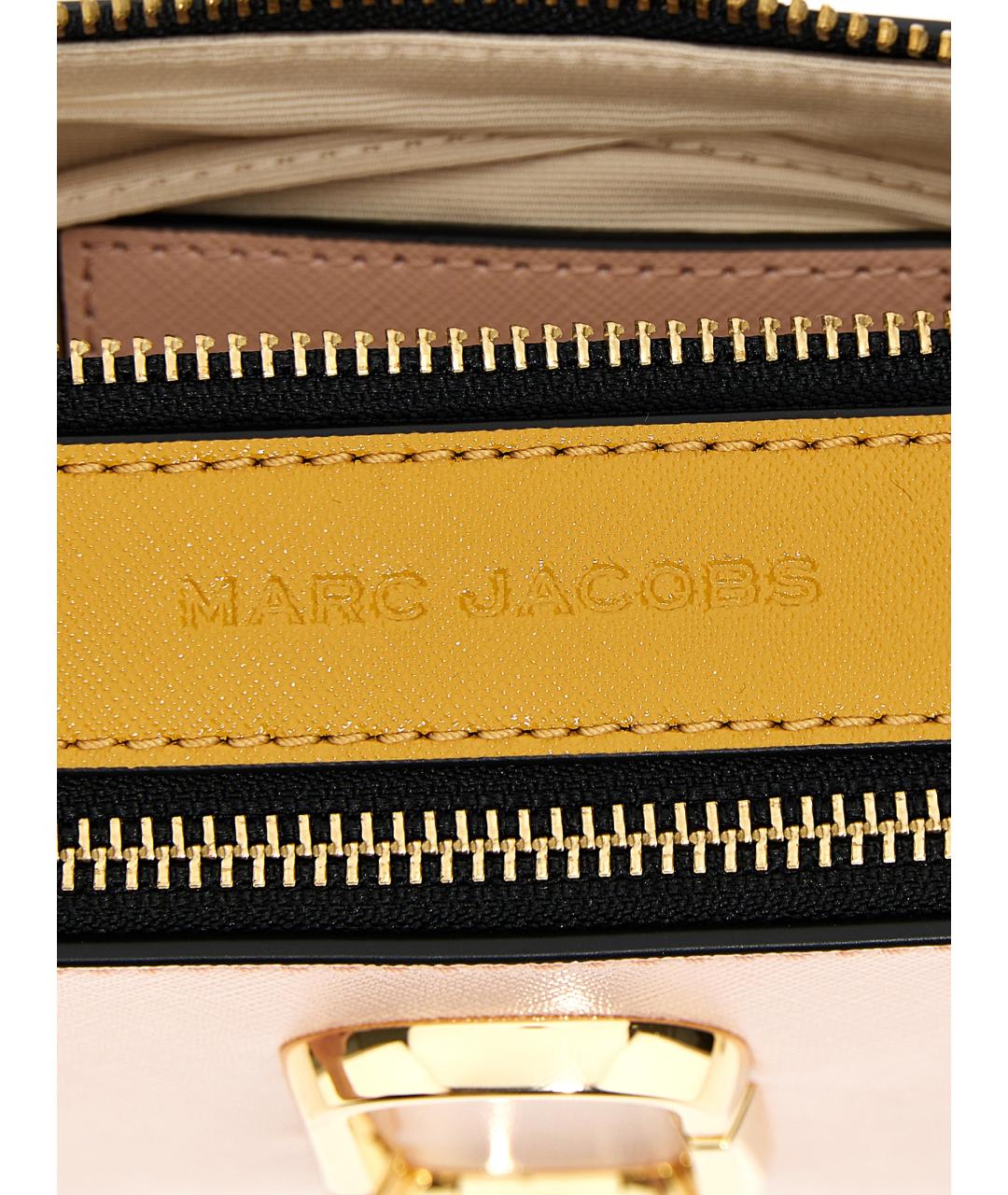 MARC JACOBS Розовая кожаная сумка через плечо, фото 4