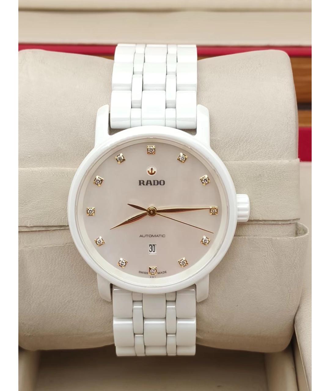 RADO Белые часы, фото 4