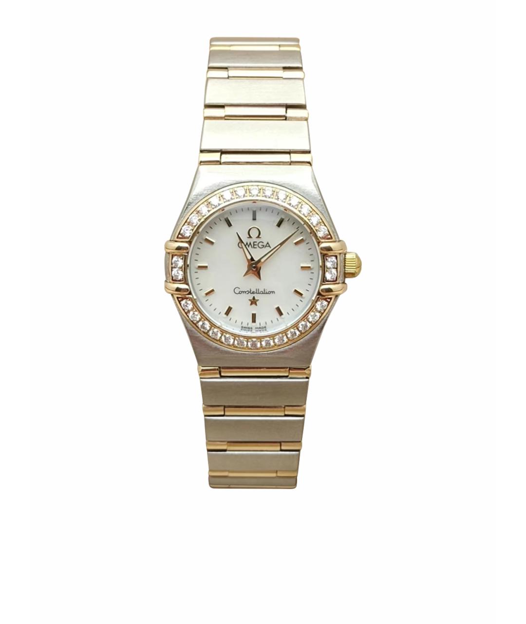 OMEGA Белые часы, фото 1