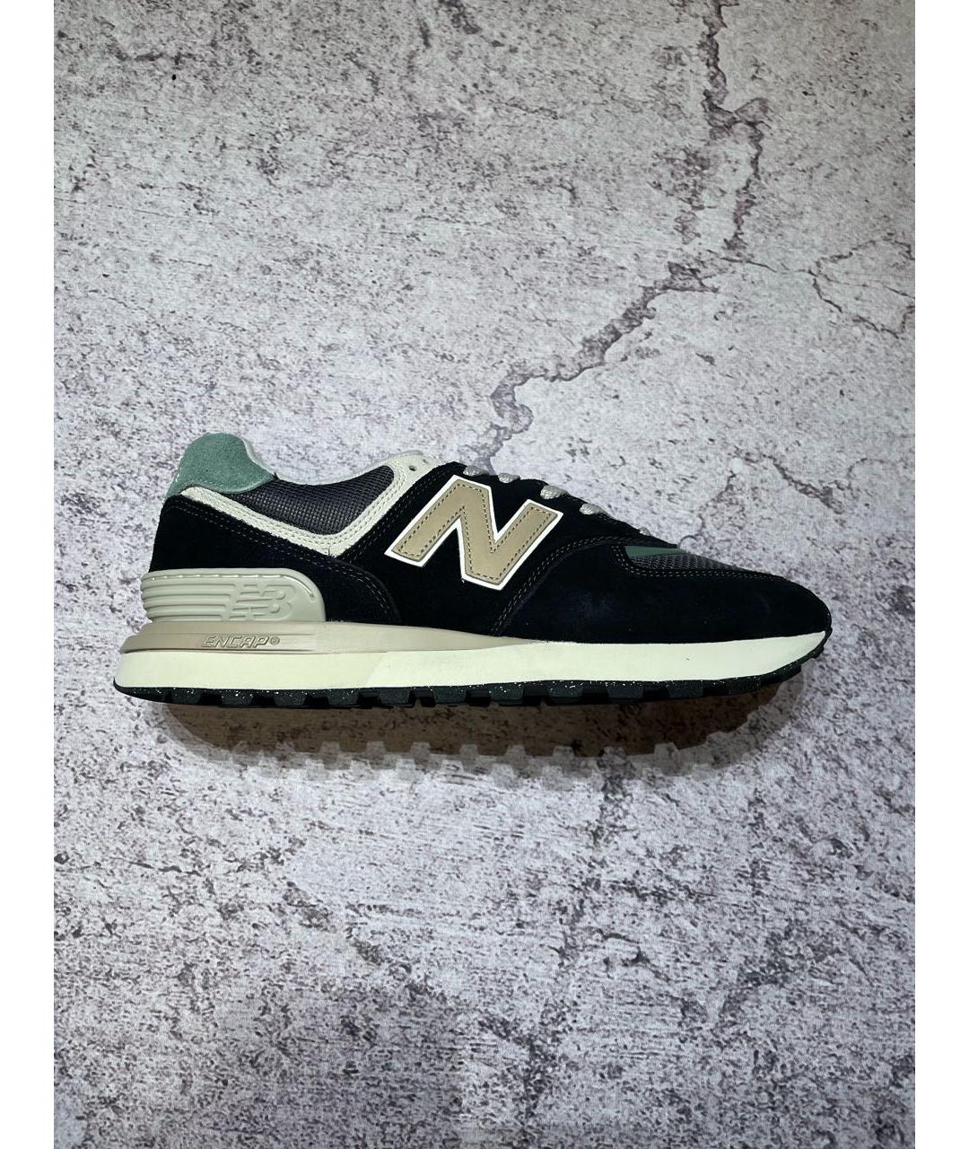 NEW BALANCE Черные низкие кроссовки / кеды, фото 9