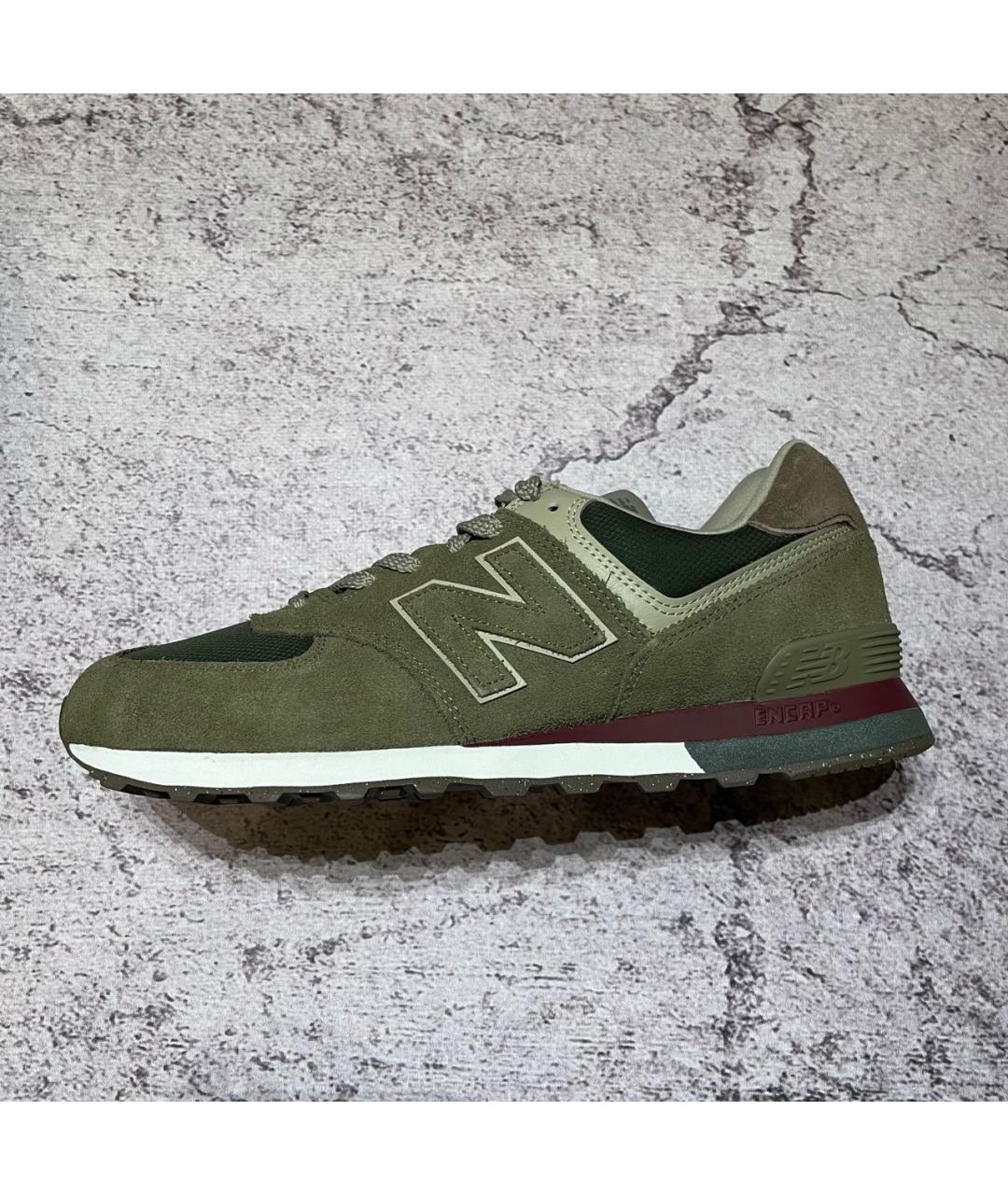 NEW BALANCE Хаки низкие кроссовки / кеды, фото 9