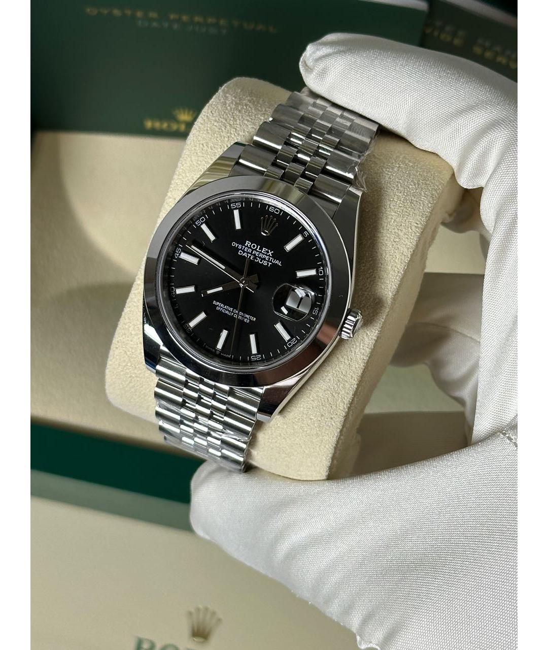 ROLEX Черные часы, фото 3