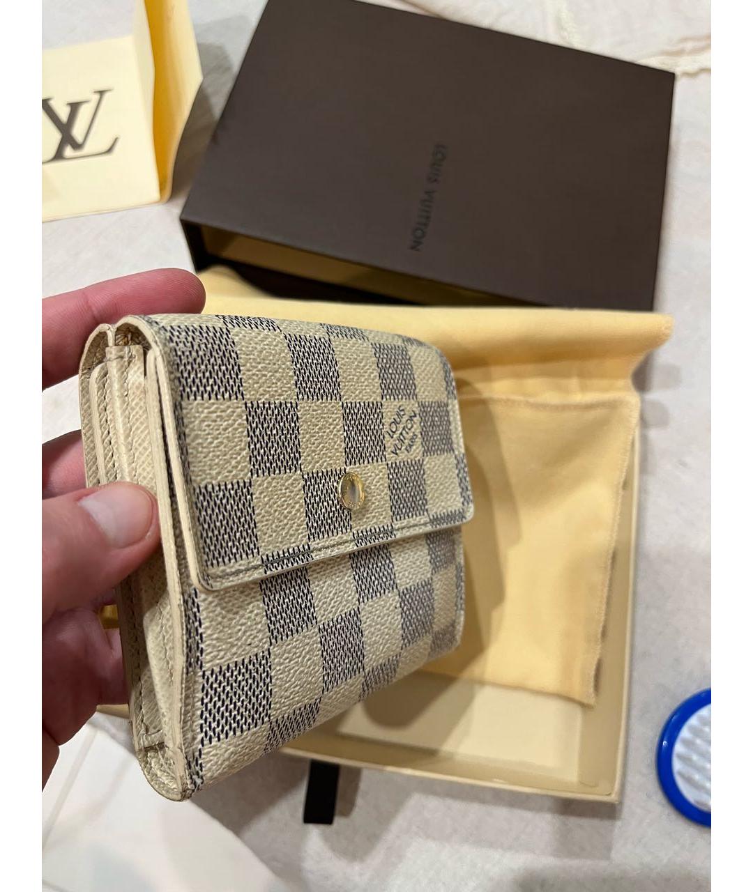 LOUIS VUITTON Белый кошелек, фото 2