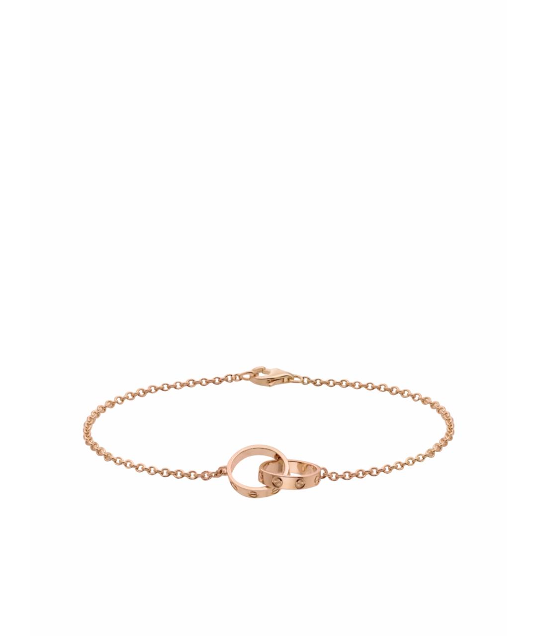 CARTIER Золотой браслет из розового золота, фото 1