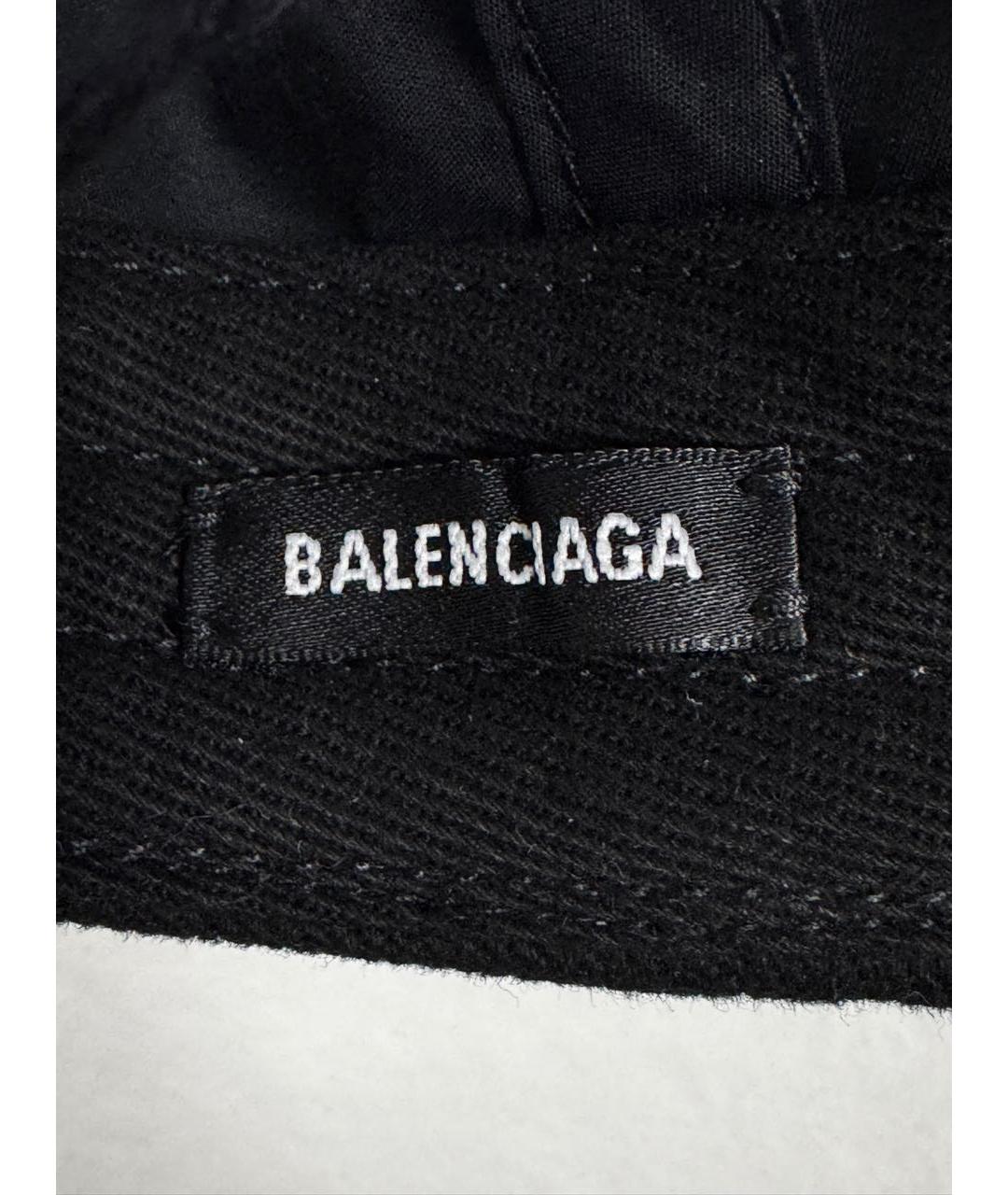 BALENCIAGA Черная хлопковая кепка/бейсболка, фото 7