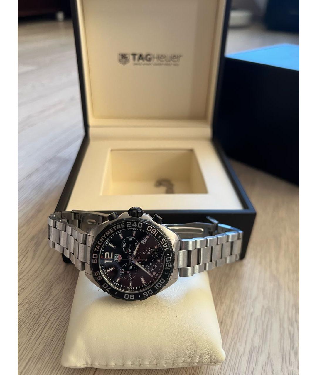 TAG HEUER Серые часы, фото 2