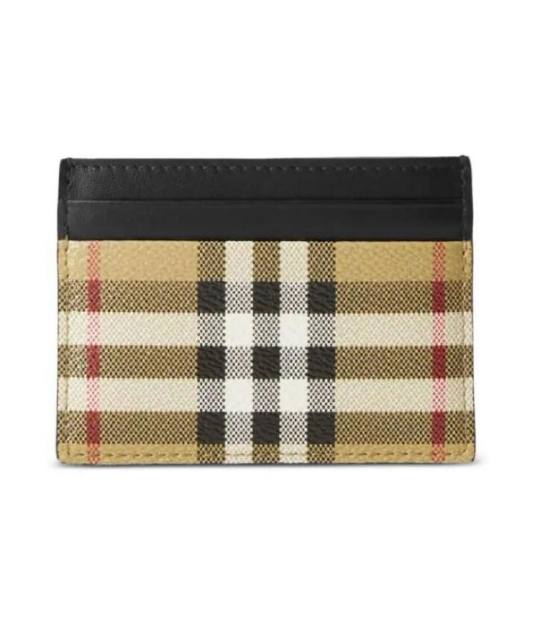 BURBERRY Бежевый кардхолдер, фото 1