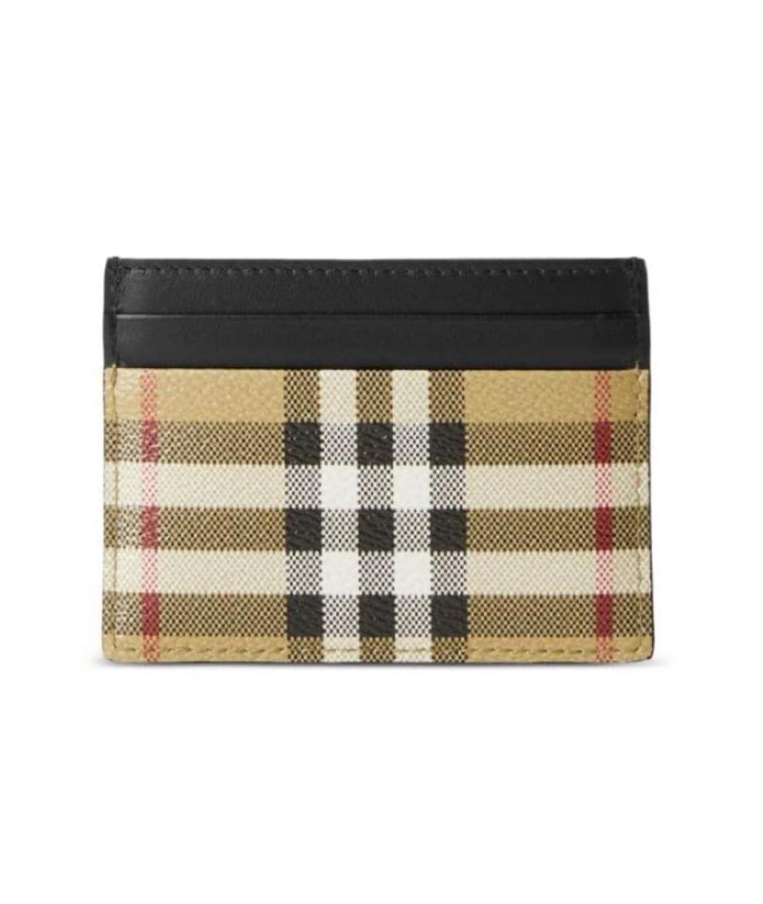BURBERRY Бежевый кардхолдер, фото 2