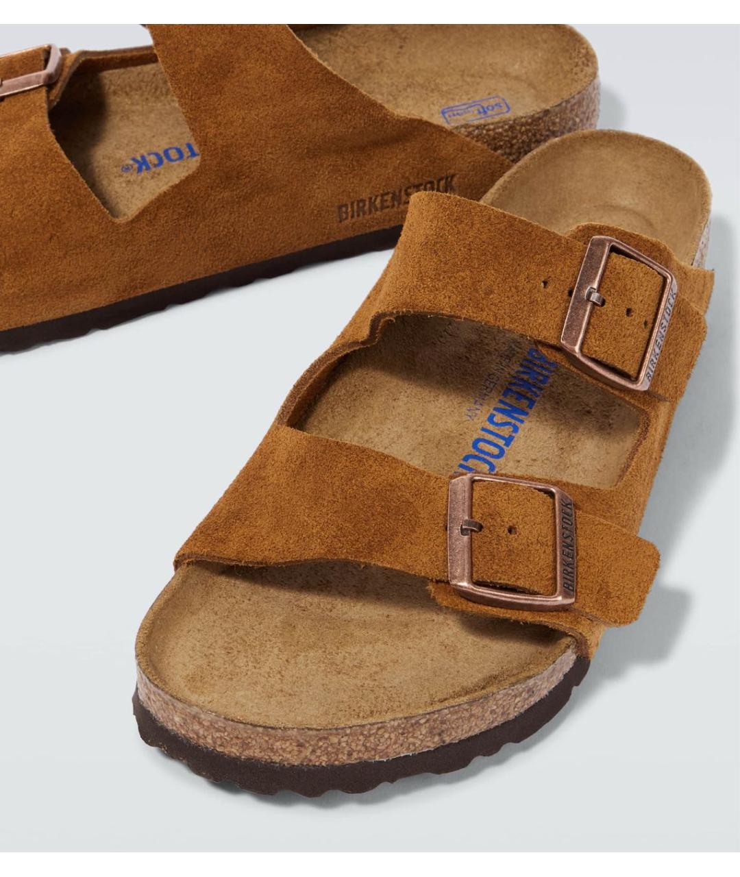 BIRKENSTOCK Замшевые сандалии, фото 5