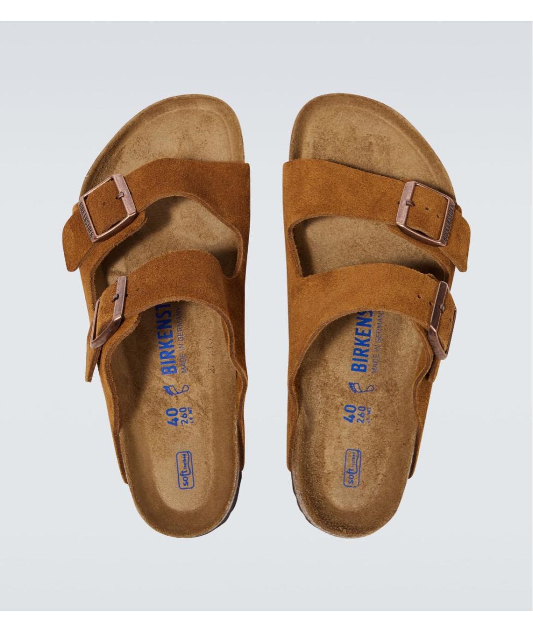 BIRKENSTOCK Замшевые сандалии, фото 4