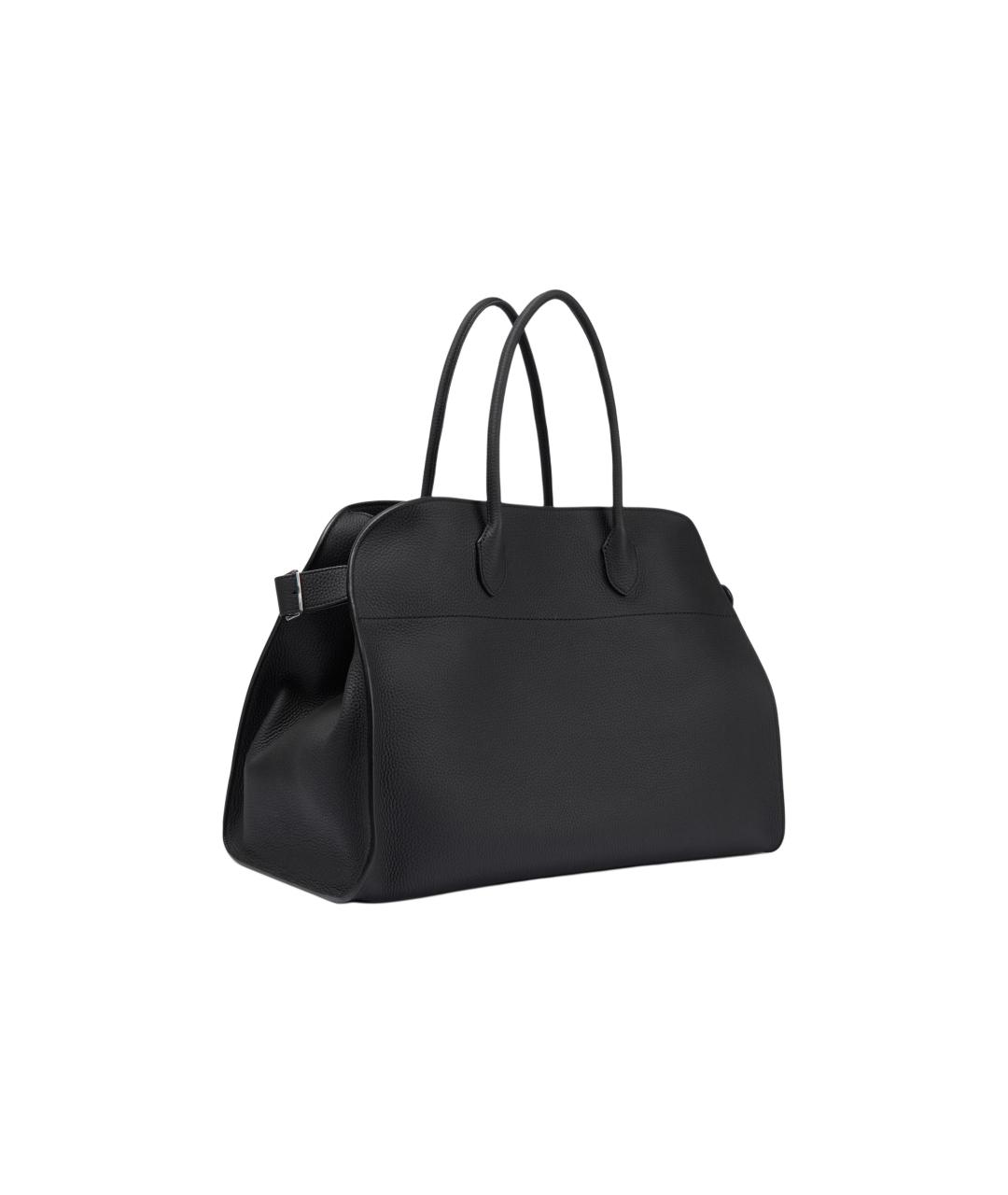 THE ROW Черная кожаная сумка через плечо, фото 2